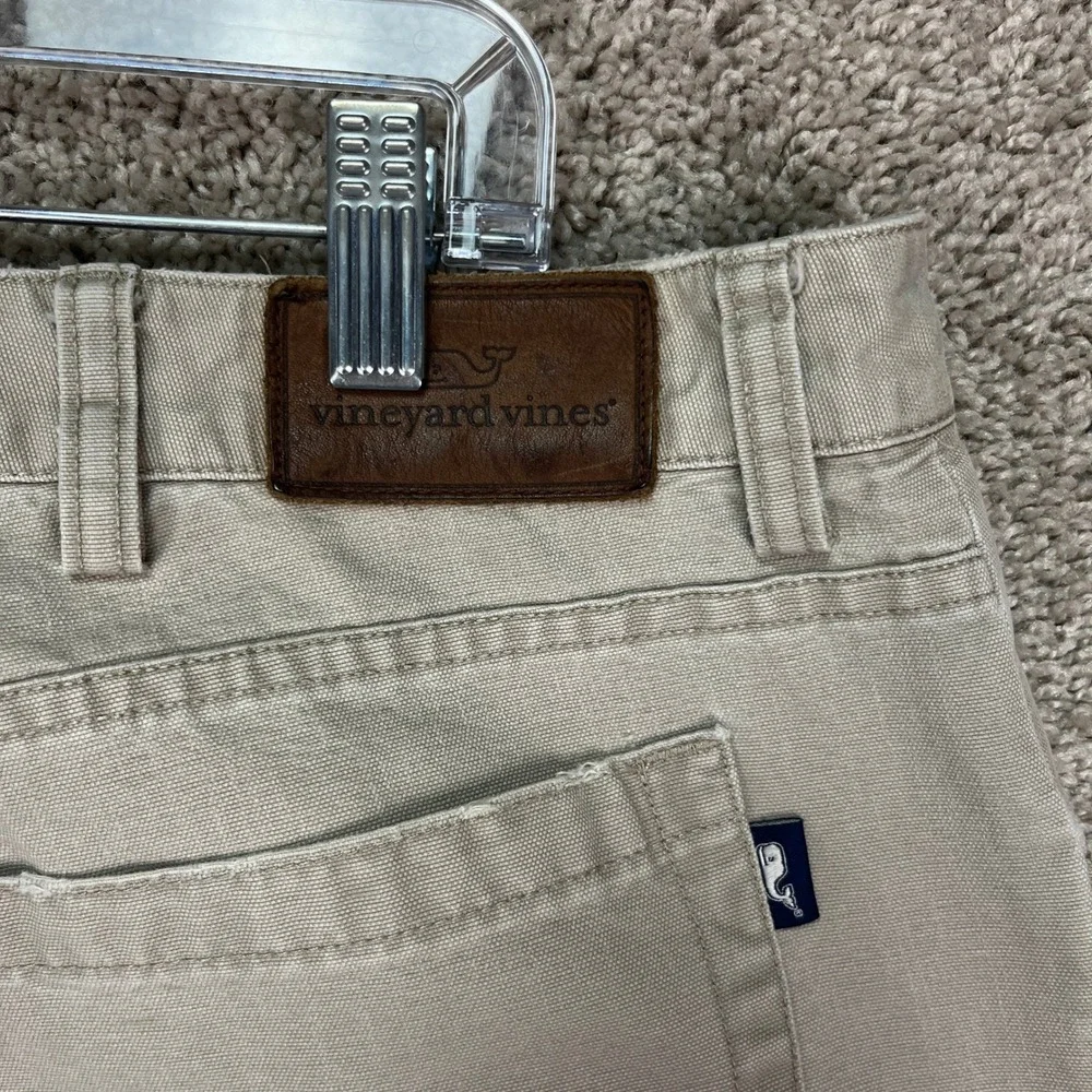 Vineyard‎ Vines Five Pocket Pant Khaki Straight Leg Mens Size 38x34